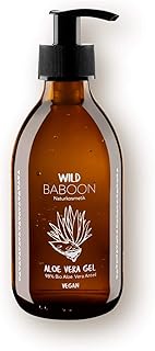 Aloe Vera Gel 100% Bio und Naturkosmetik-zertifiziert | Geschmeidige Haut und Haare | Für die ganze Familie | vegan | 245 ...