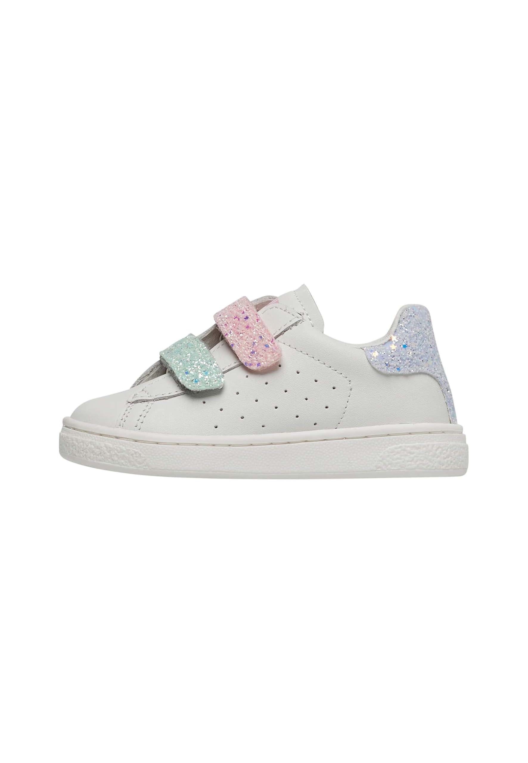 NATURINO HASSELT 2 VL., Girls and Boys Crib Shoe, Bianco,