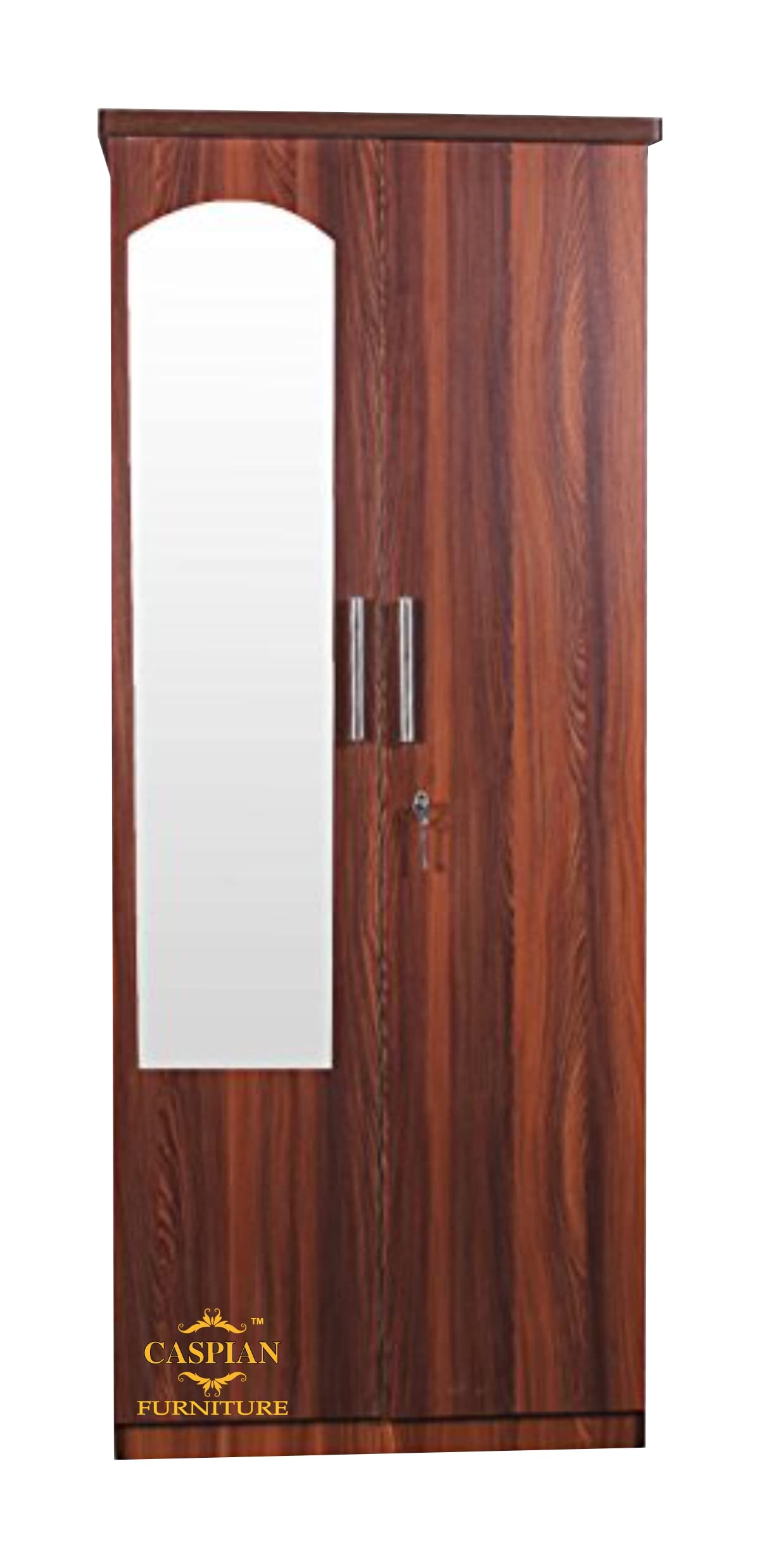CASPIAN Furniture Streak Textured 2 Door Wardrobe for Bedroom with 2 Drawers and 4 Shelves Cupboard for Home Bedroom Wardrobes Size 75 x 24 x 17 inches (B09QKRFPNR) Amazon Price History, Amazon Price Tracker