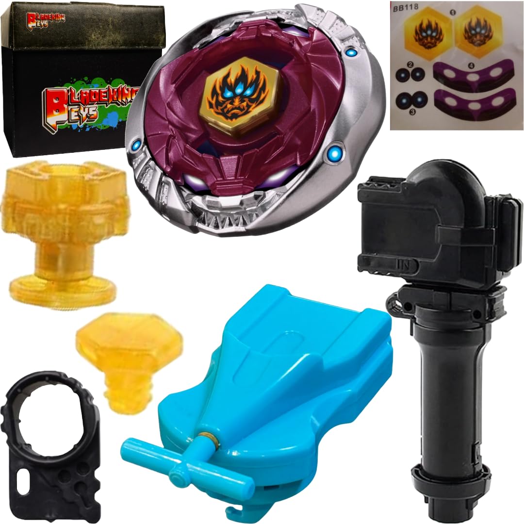 BB118 Phantam Orian' B:D + 1 Way String Launcher (Right Spin) + Toy Storage Box-image-6