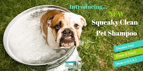 Miniatura 4 de Organic Excellence Champú suave para perros, ideal para todas las mascotas: perros, cachorros, gatos, caballos, formulado para pieles sensibles,