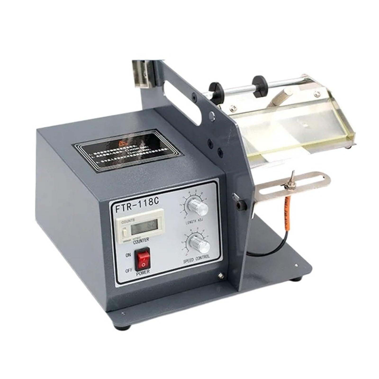 FTR-118C Elektrischer Glasfasersensor, Maschine for Abziehen von Etiketten for transparente/klare PET-Folien für Logistikbüro