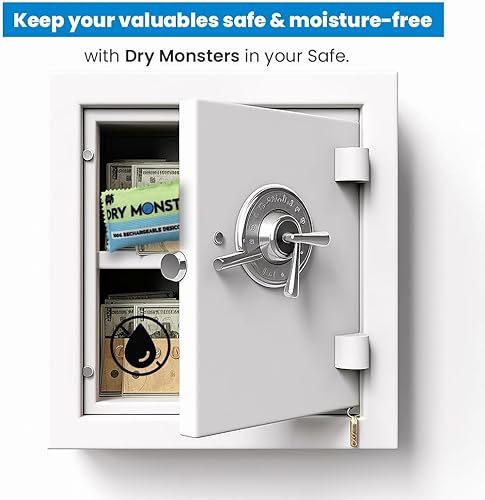 Miniatura 9 de Desecante recargable de 3.53 onzas  1 bolsa  Bolsas de absorción de humedad definitivas  Sílice recargable  Protege objetos de valor del óxido, la