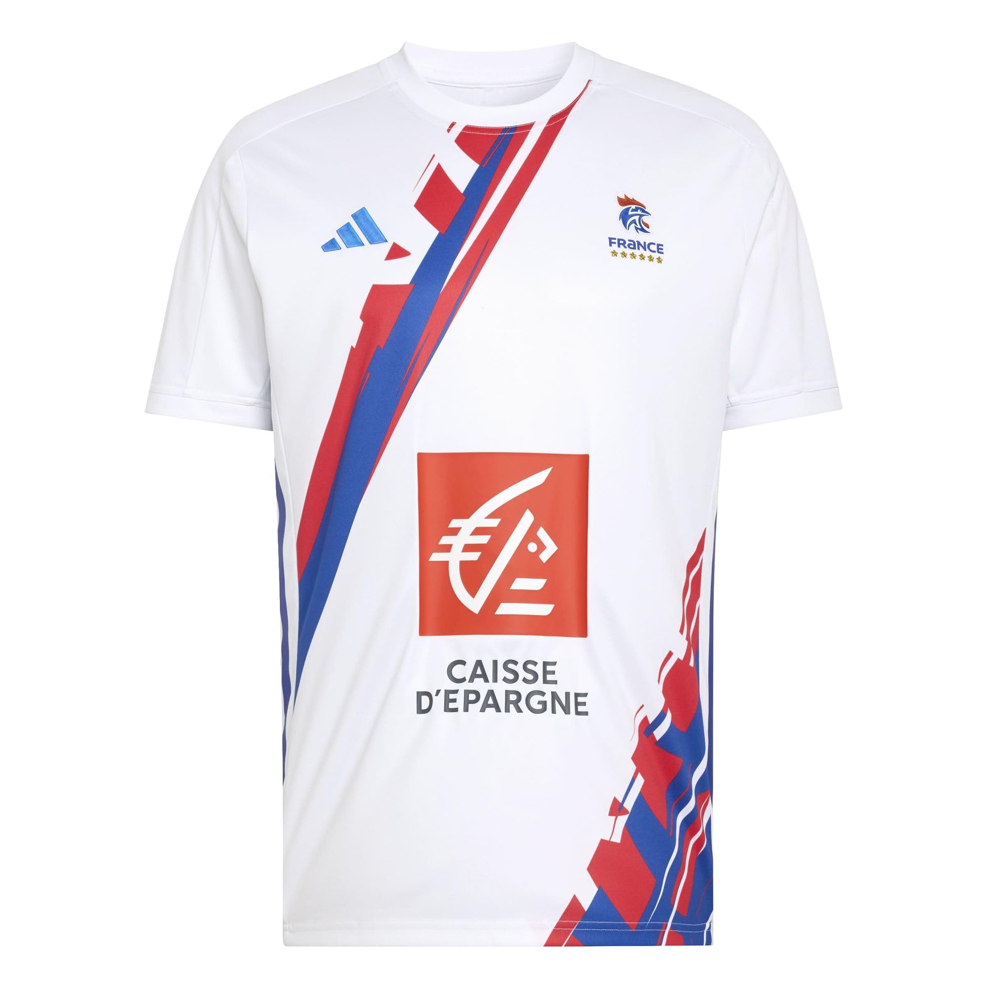 adidas Men's Ffhb Match Jersey Men Shirt, White, M