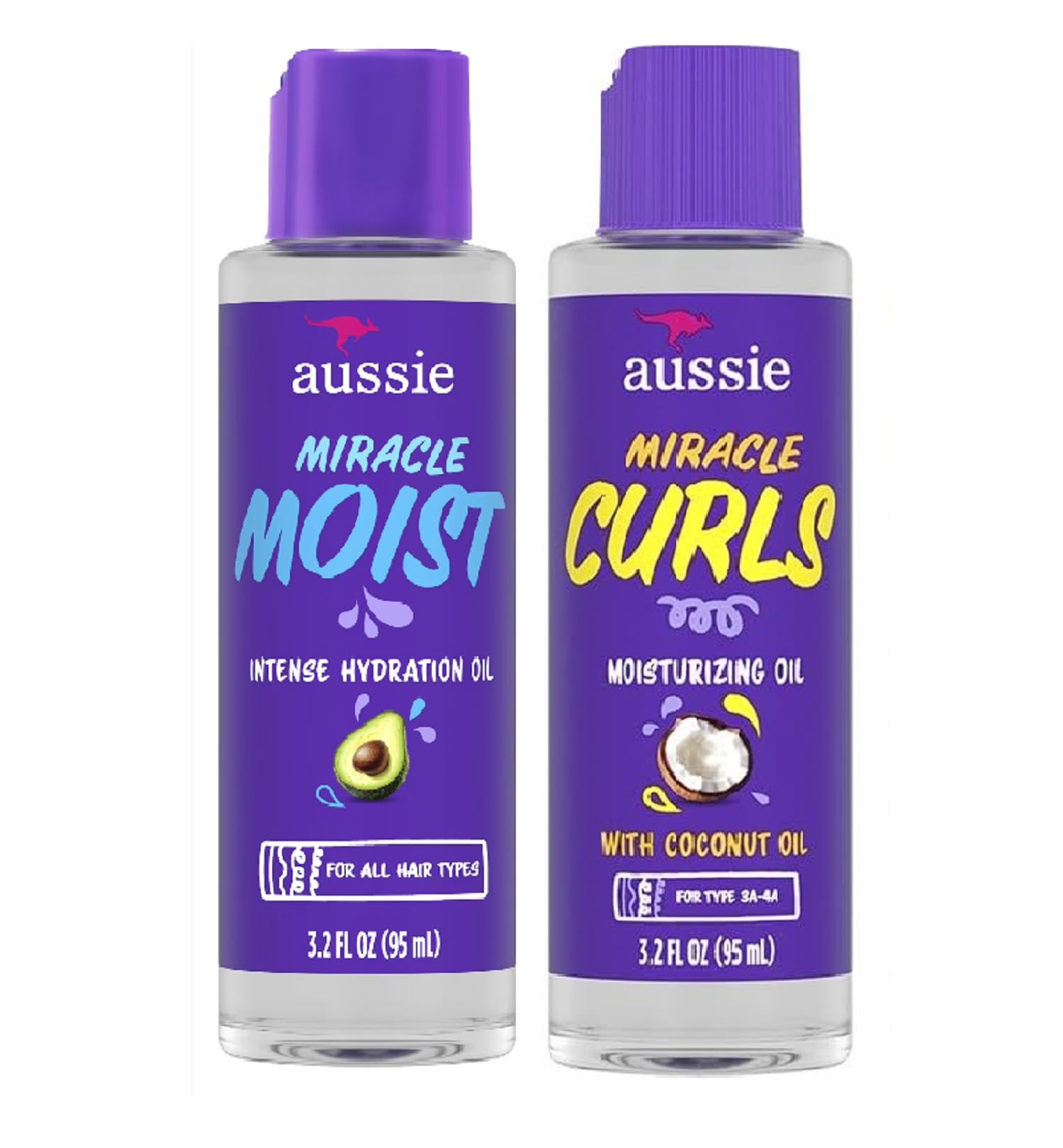 Amazon.com: Aussie Miracle Moist Hair Oil, Intense Hydration