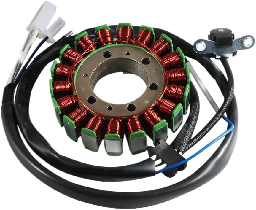 Motorcycle Stator Generator Ignition Coil Compatible with XTZ660 Tenere SZR660 XT600EA TT600RE XT500E - Replaces OEM Numbers 3YF-81410-00 3TB-81410-00
