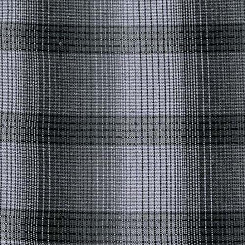COTTON DOBBY FABRIC - Intermix - Black Check - Shirting / Cotton Dobby - BLACD02 - By Half Yard - (Intermix - Black Check - Shirting / Cotton Dobby BLACD02)