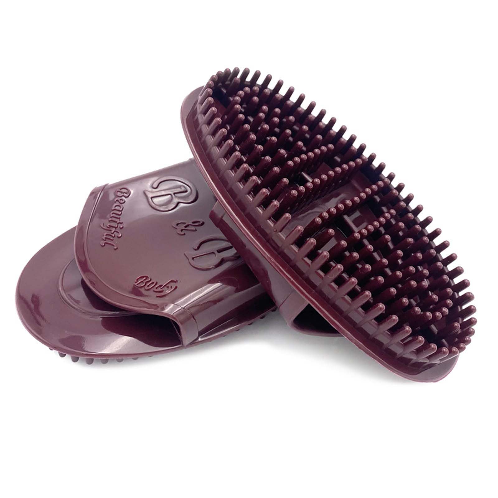 2 PCS Meridian Brush for Belly Fat, Lymphatic Massage Brush for Belly and Full Body, Brown Meridian Massage Brush for Dry Brushing, Meridian Brush for Massage(Brown color)-image-37