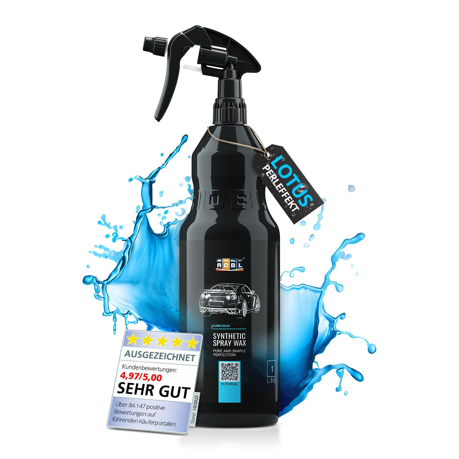 ADBL Cire Synthétique En Spray (1 L) De Qualité Supérieure - Cire