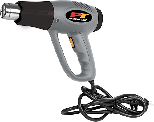 Miniatura 6 de Performance Tool Mini pistola de calor W50073 - Herramienta compacta y ligera para bricolaje, envoltura retráctil, estampado en relieve y más