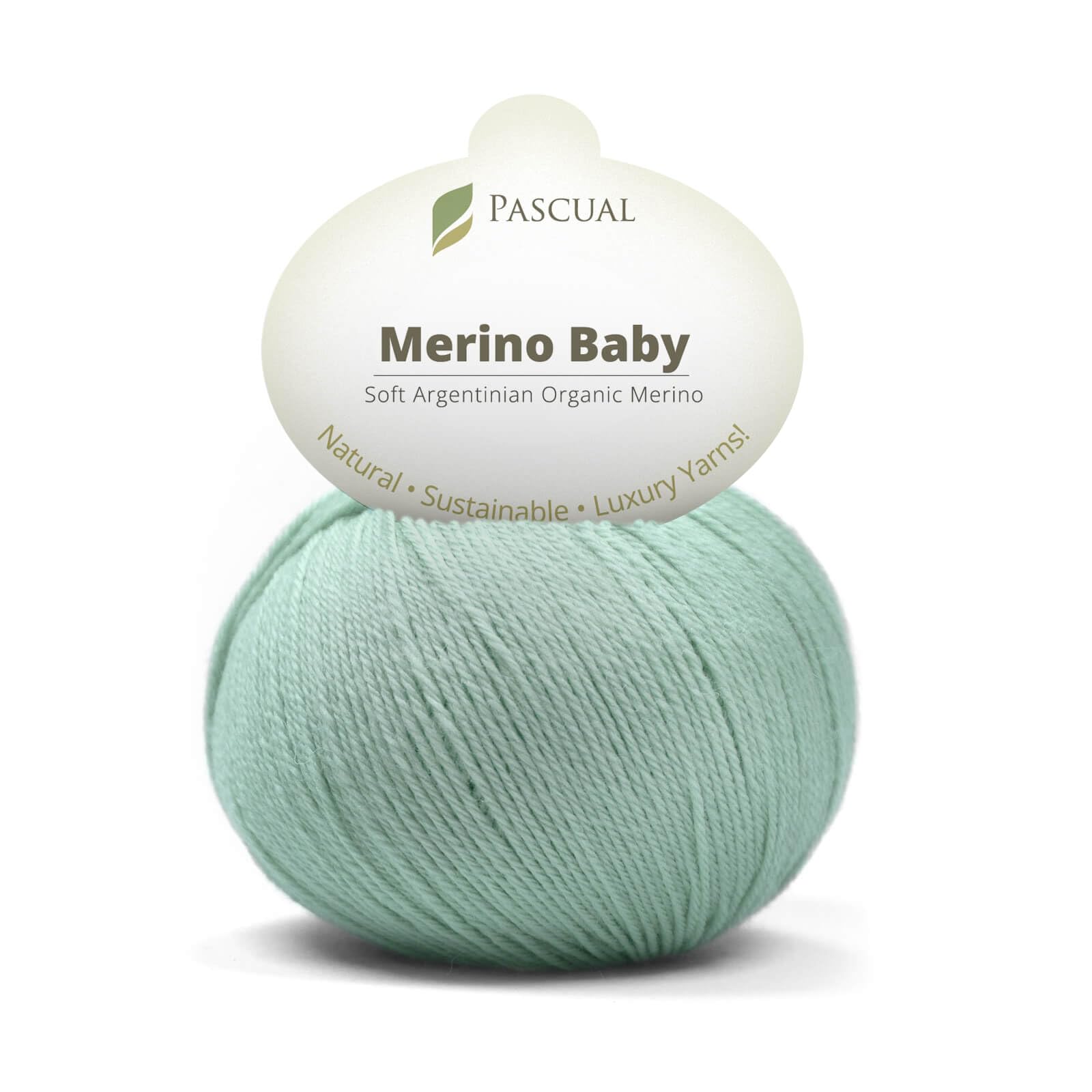 PASCUALI Merino Baby|Strickwolle aus 100% Schurwolle aus Merino, Merinowolle zum Stricken und Häkeln, SET: 4 Knäuel - 200 g, Farbe: Karibik 317
