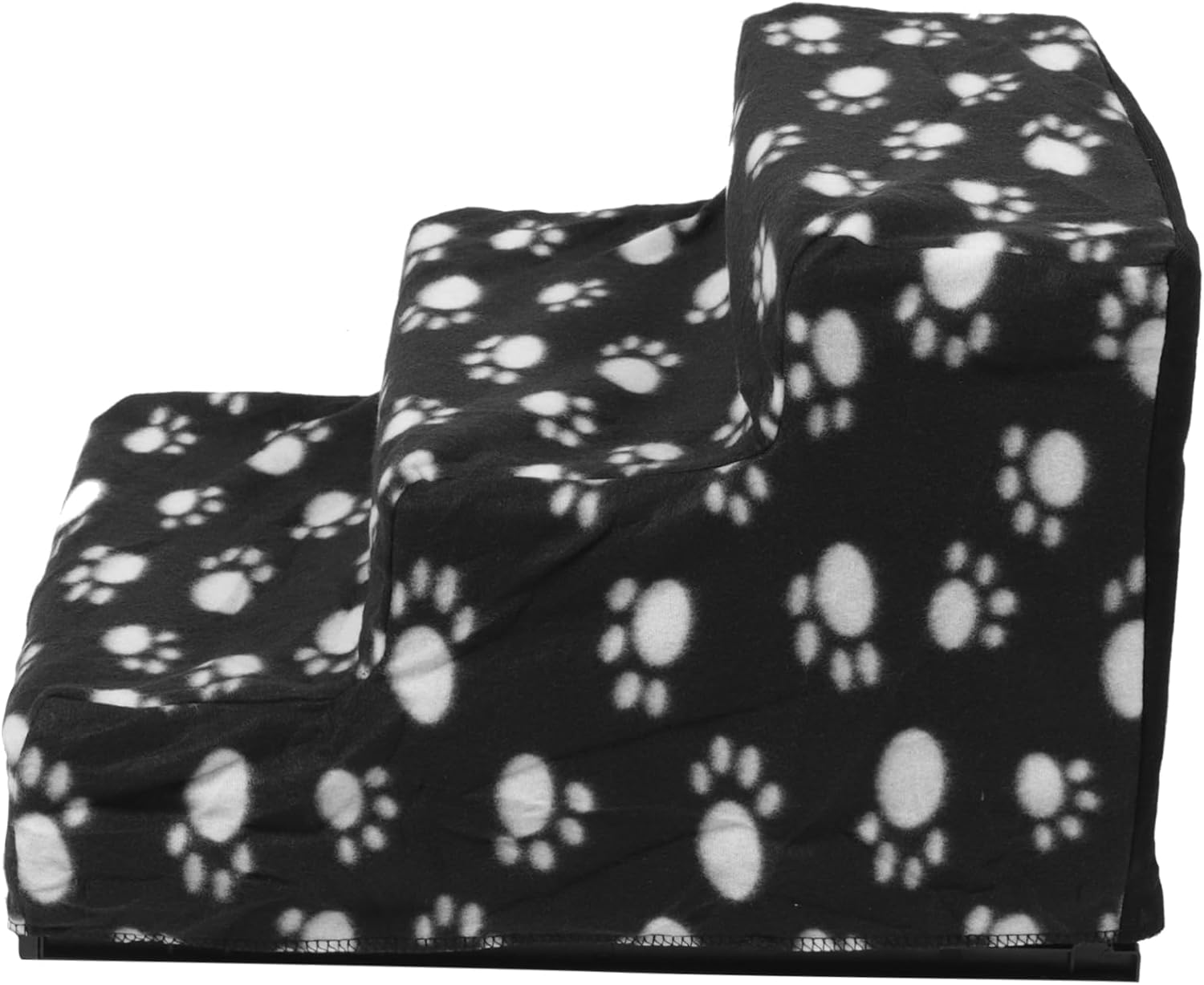 GANAZONO Portable Animal Ladder Non Slip Pet Stair for Puppies and Kittens Soft Surface Dog Step Ladder for Safe Climbing Beds and Couches Stable Structure for Injury Prevention