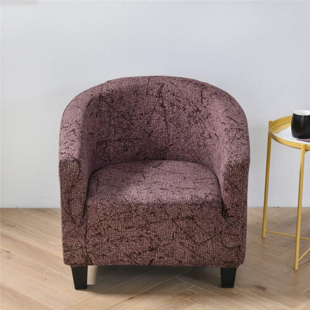 Housse de canapé extensible en forme d'arc pour chaise ronde de bar et club
