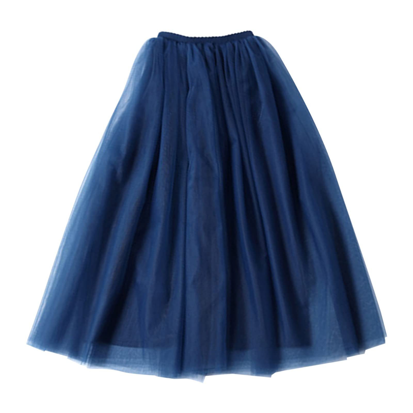 Générique Jupe Taille Haute Casual Femme Élégante Longue Plissée Bureau Midi Crayon Évasée Été Automne Hiver Printemps Chic Mode Vintage A24
