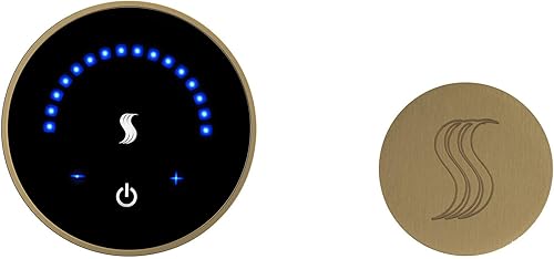 ThermaSol MTC-SVRD-SB ThermaSol MTC-SVRD Micro Touch - Kit de ducha de vapor - Incluye panel de control y cabezal de vapor