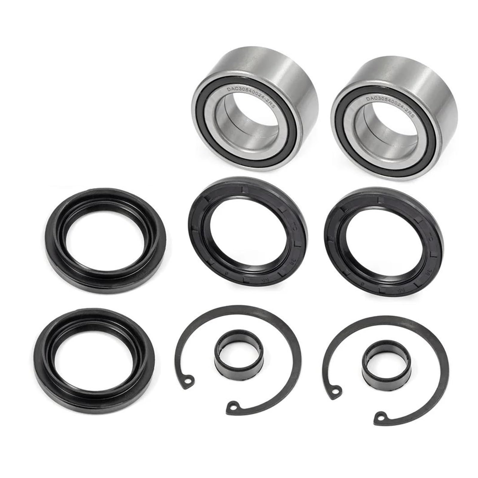 Rodamientos Y Retenes De Rueda Delantera con Anillo Retención Retén Antipolvo para Fourtrax 300 TRX300FW 4x4 (1988-1990-2000)