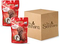 Pipoca Gourmet Chocolate e coco 90g (2 UN)