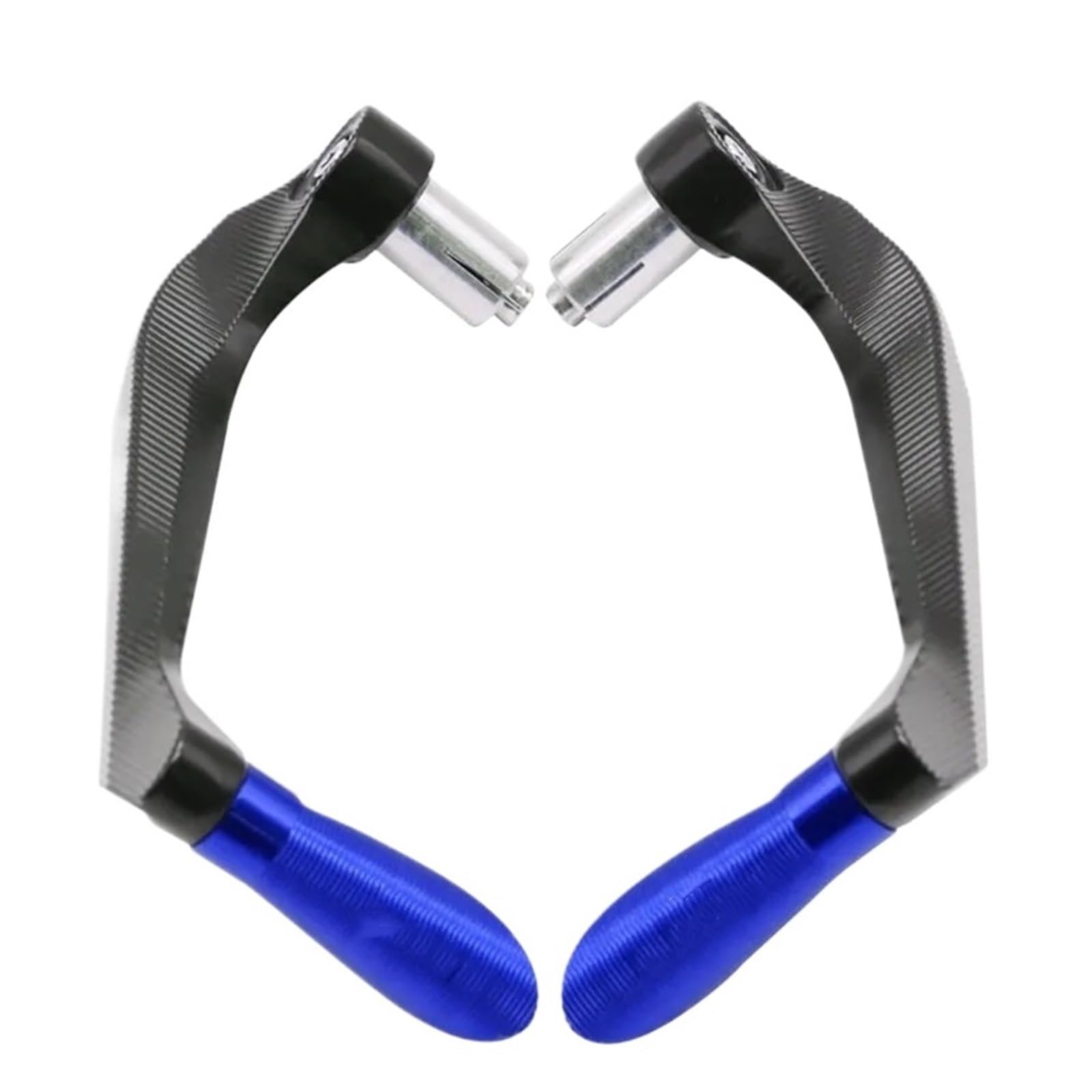 Blzmwd Blue Motorcycle Lever Guards Handgrip For Ni&Nja 250 300 400 650 Z250 Z400 Z650 Z900 Motorcycle Aluminum Handle Bar Grips End Brake Clutch Lever Guard Handlebar