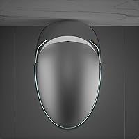 Vista 2 de WinZo Inodoro inteligente moderno en forma de huevo con bidé integrado, descarga automáticaapertura automática, pantalla LED de luz nocturna