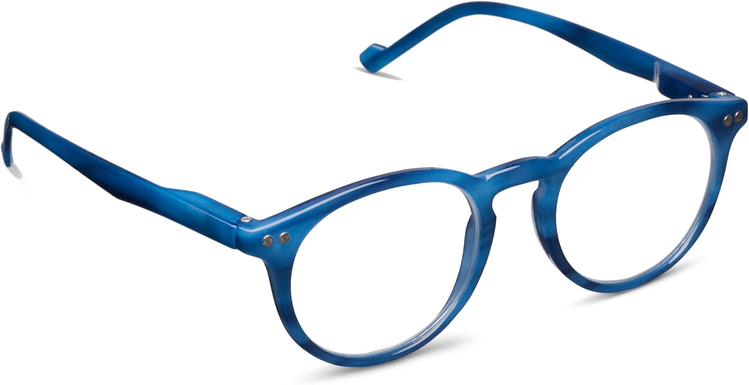 Peepers by PeeperSpecs Unisex Brain Trust Round Reading Glasses - Image 2