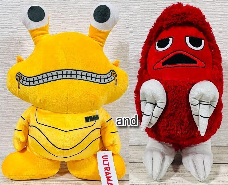 - ピグモン カネゴン ダイカットクッション ぬいぐるみ 2個セット 円谷プロ PIGMON