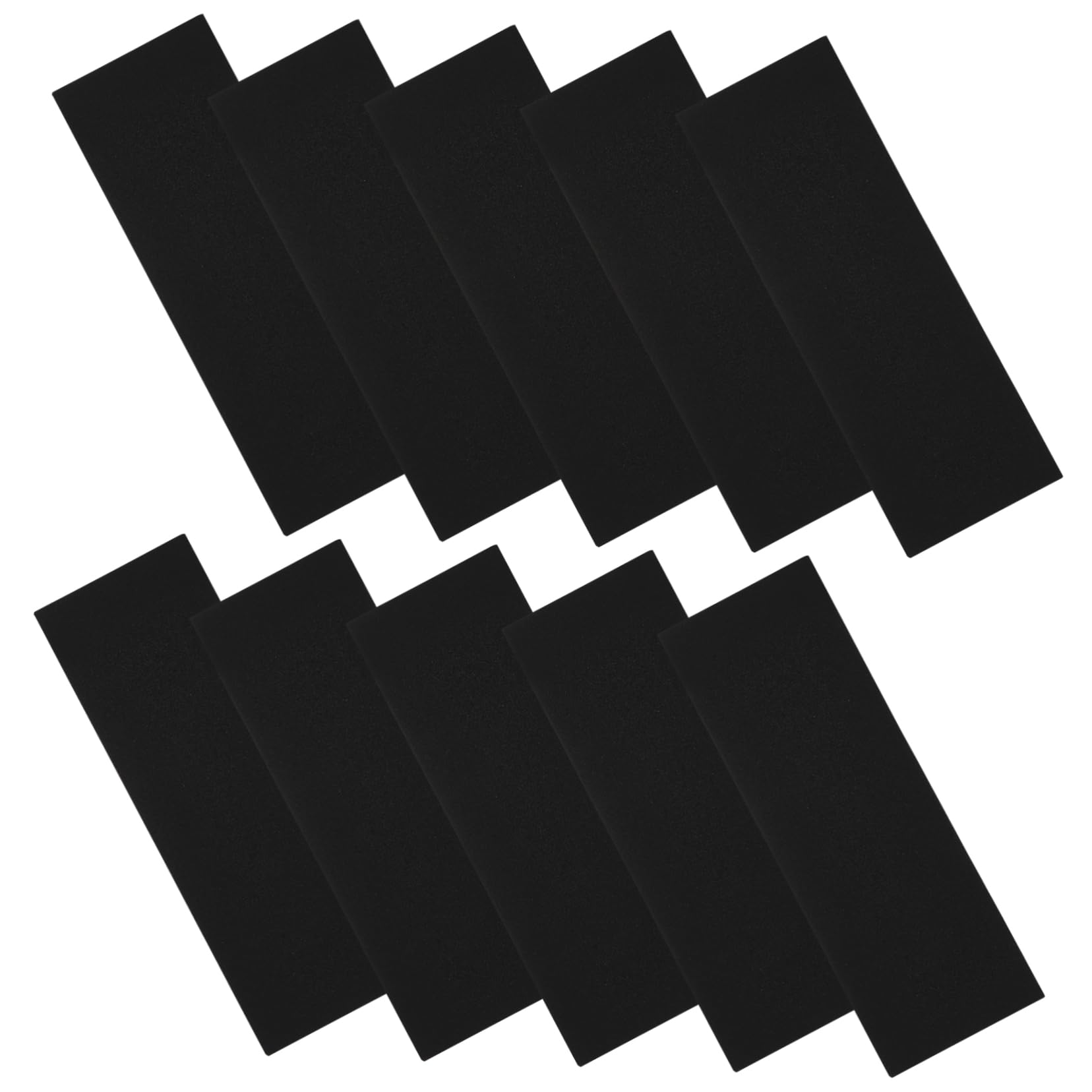 5 Sets Grip Tape Robustes Rutschfestes Schaumstoffband Für Finger-Skateboard-Spielzeug Einfach Anzuwenden 10 Stück * 5