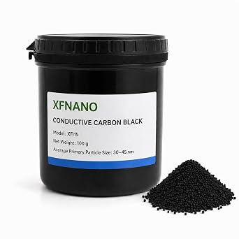 30-45nm Conductive Carbon Black Small Particle Size Ketjen Black Carbon for Rubber Plastic battery-100 Gram