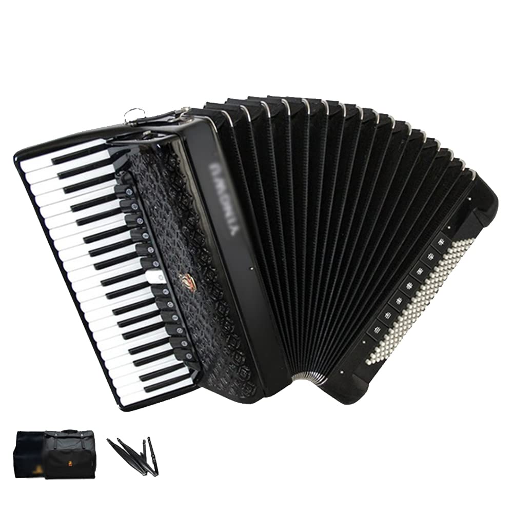 Amazon | 120ベース41 -キー4列リードアコーディオン、マルチレベル