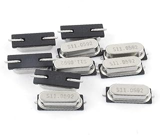 NEW LON0167 10pcs 11.0592MHZ HC-49S 20PF 2-Terminal SMD Crystal Quartz Oscillator(10pcs 11.0592MHZ HC-49S 20PF 2-Terminal SMD Quarzoszillator