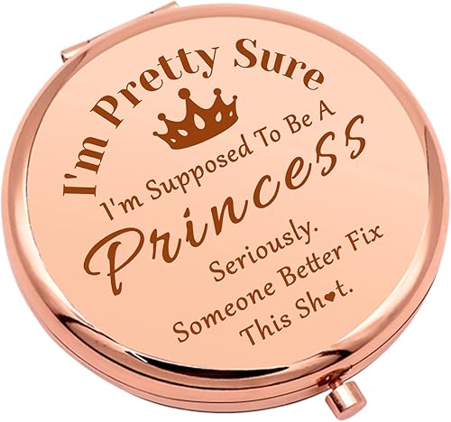 Miniatura 1 de Regalos divertidos para mujeres, espejo compacto para mejores amigas, hermana, regalos divertidos para mujeres, regalos divertidos para amigos,