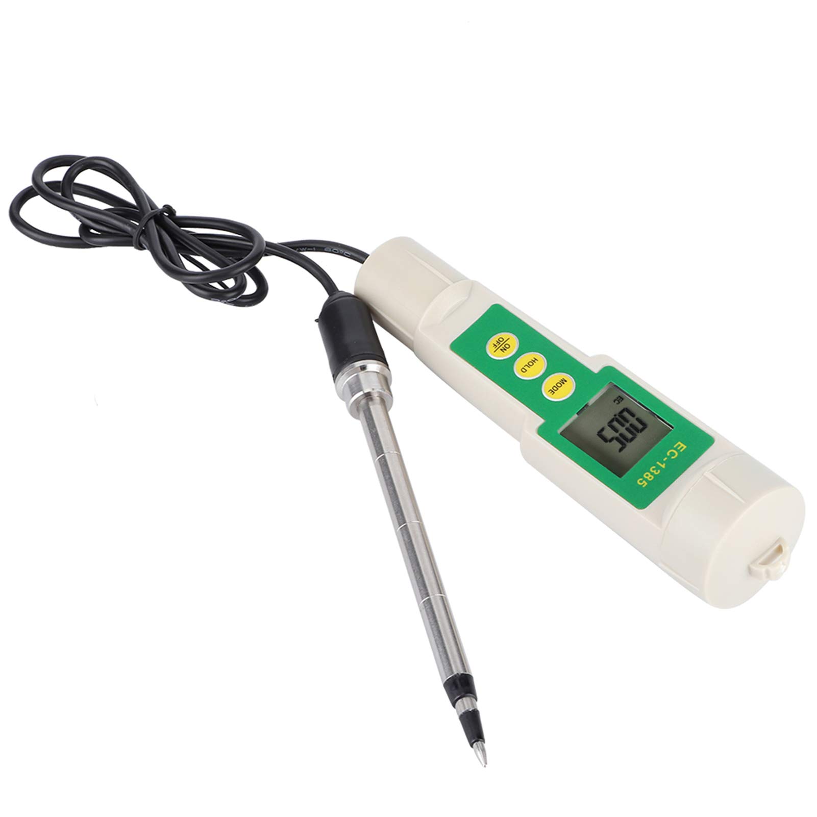 Cryfokt CF Tester Salinity Meter Soil Moisture Meter Moisture Meter EC Tester, EC//CF Tester Soil Meter Toolkit for Farm Garden Home