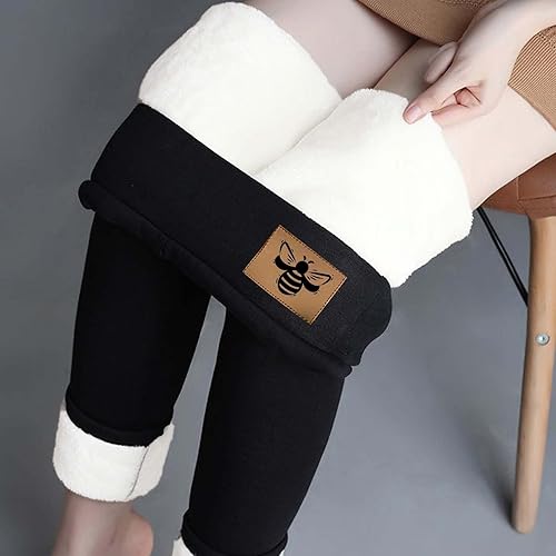 Miniatura 2 de oelaio Women Warm Winter Fleece Lined Thermal Leggings 2023 Thick Cashmere Snow Pants Sherpa Lined Athletic High Waisted