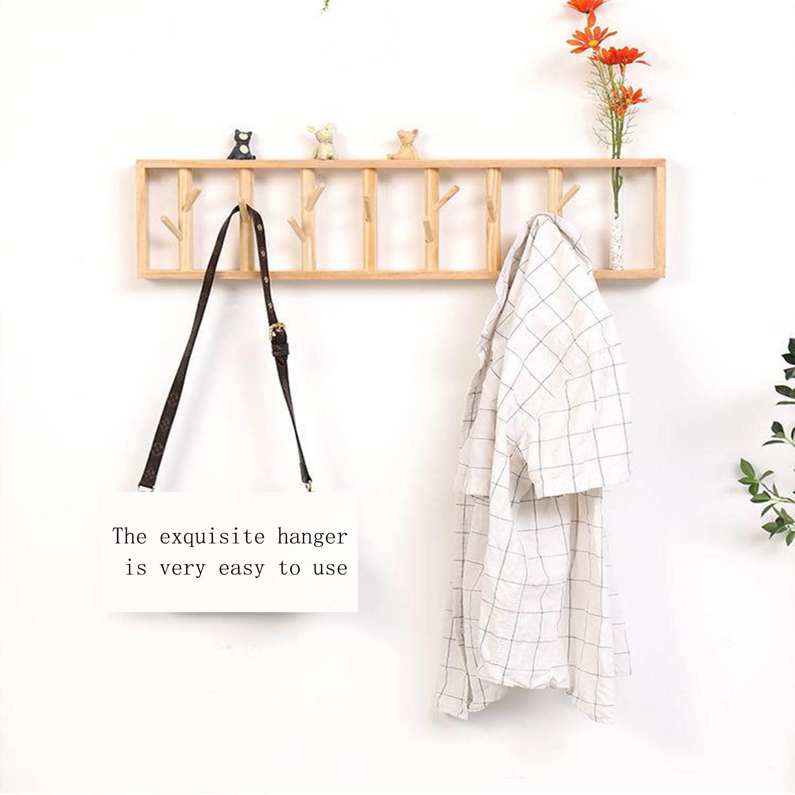 Amazon.com: Freestanding Hanger, Bedroom Hanger Wood Coat Hangers