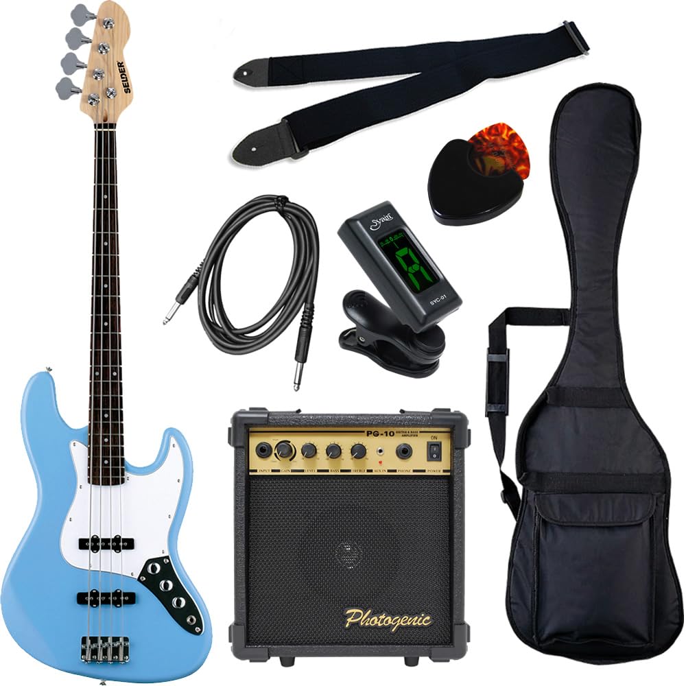 Amazon | SELDER セルダー ベース ジャズベースタイプ JB-30/ライト