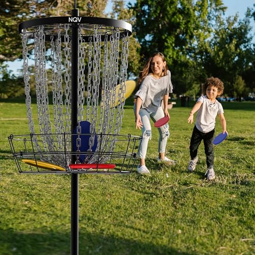 Image of Disc Golf Basket,Heavy Duty 24 Chain Portable Target