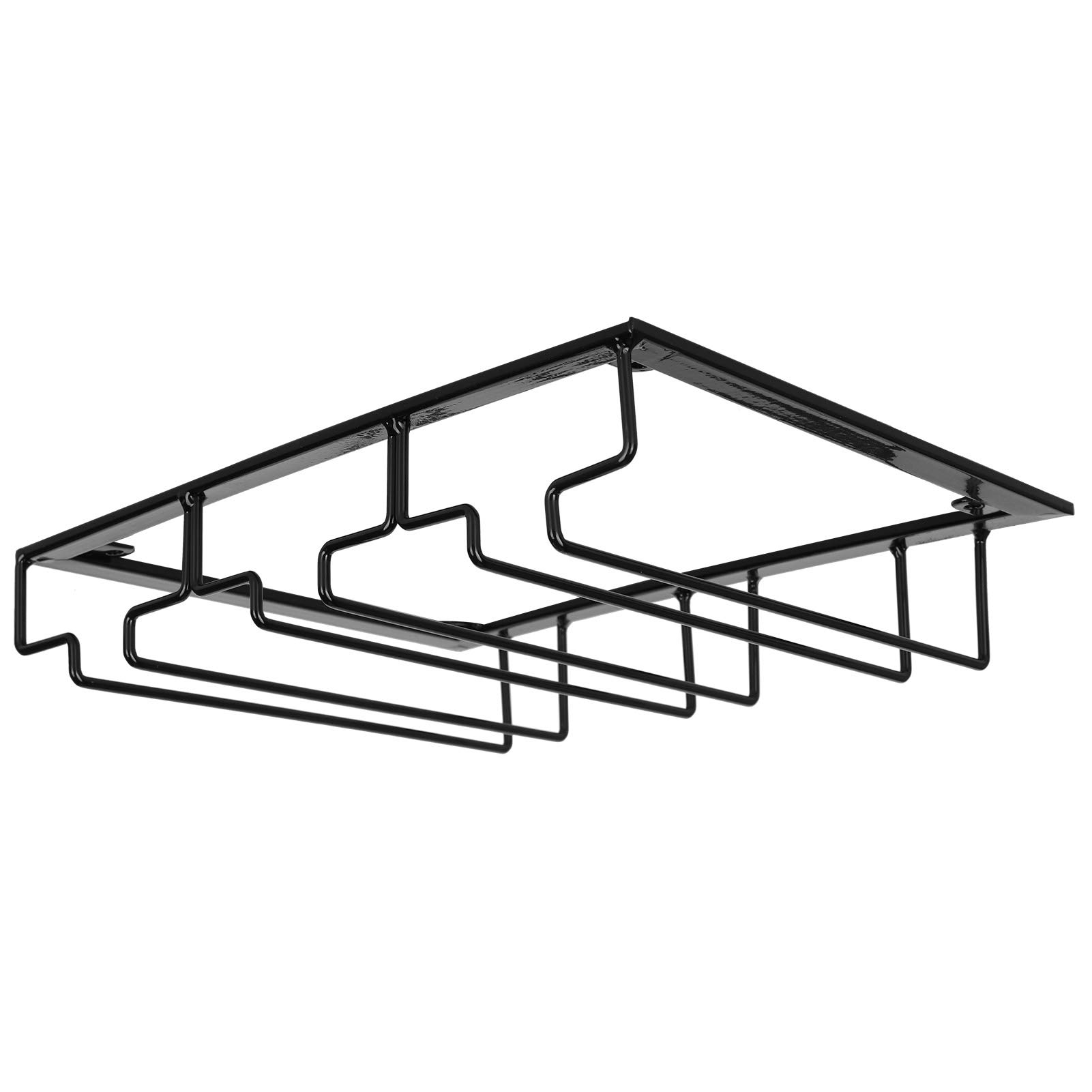 NMDCDH Hangende wijnglazen rek, onderste kast hoge rek, klassieke rek, bar keuken champagne glazen beker rek, hoogte verstelbare-brons_120* 25cm