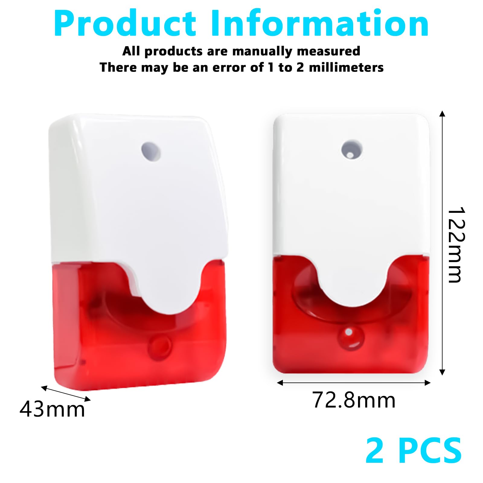 Allarme Luci E Suono 110dB - Per Evacuazione, Regolabile, 220V - Foto 11