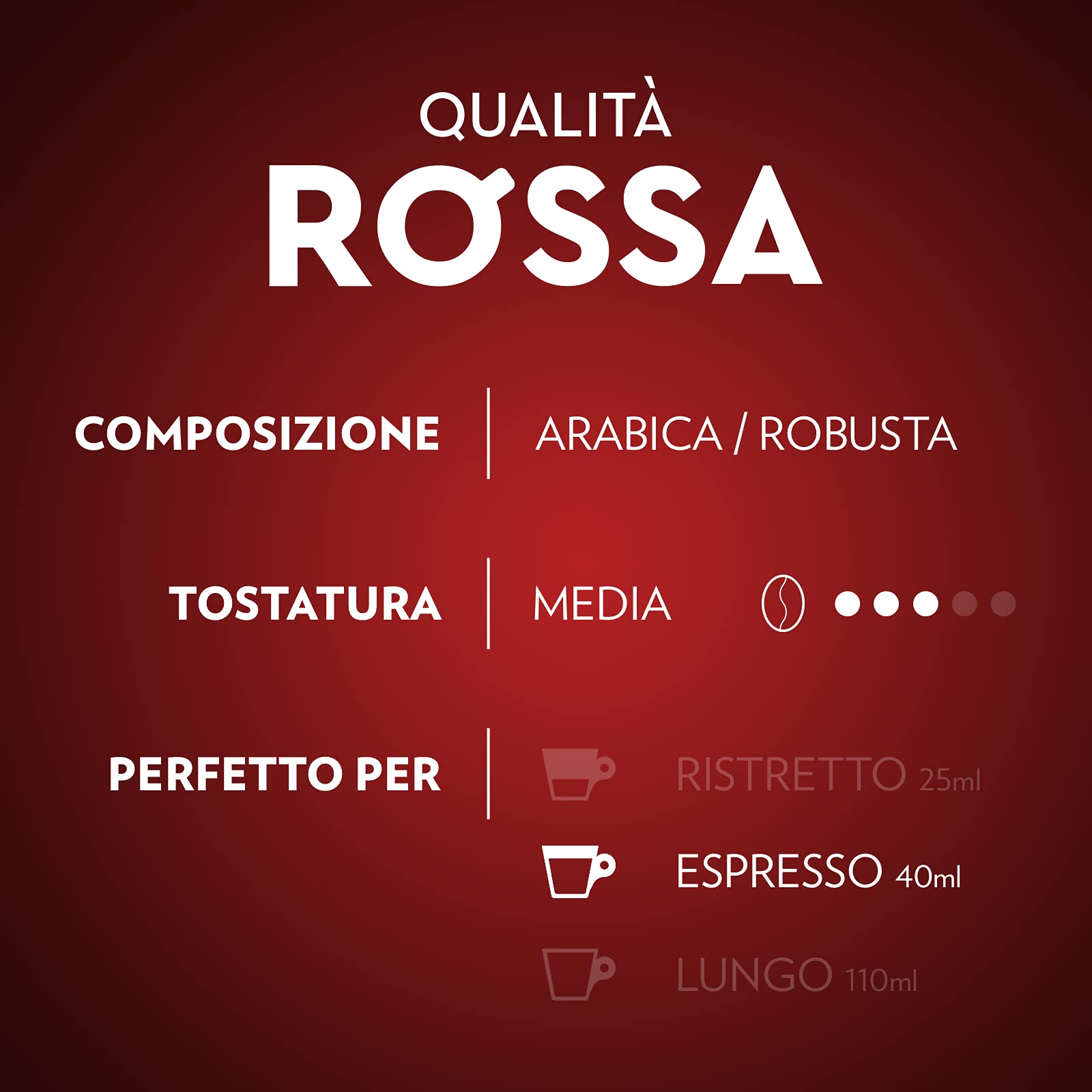 Lavazza, Qualità Rossa, 240 Capsule di Caffè in Alluminio Compatibili con Macchine Nespresso* Original, con Note di Cioccolato e Frutta Secca, Arabica e Robusta, Intensità 10/13, Tostatura Media