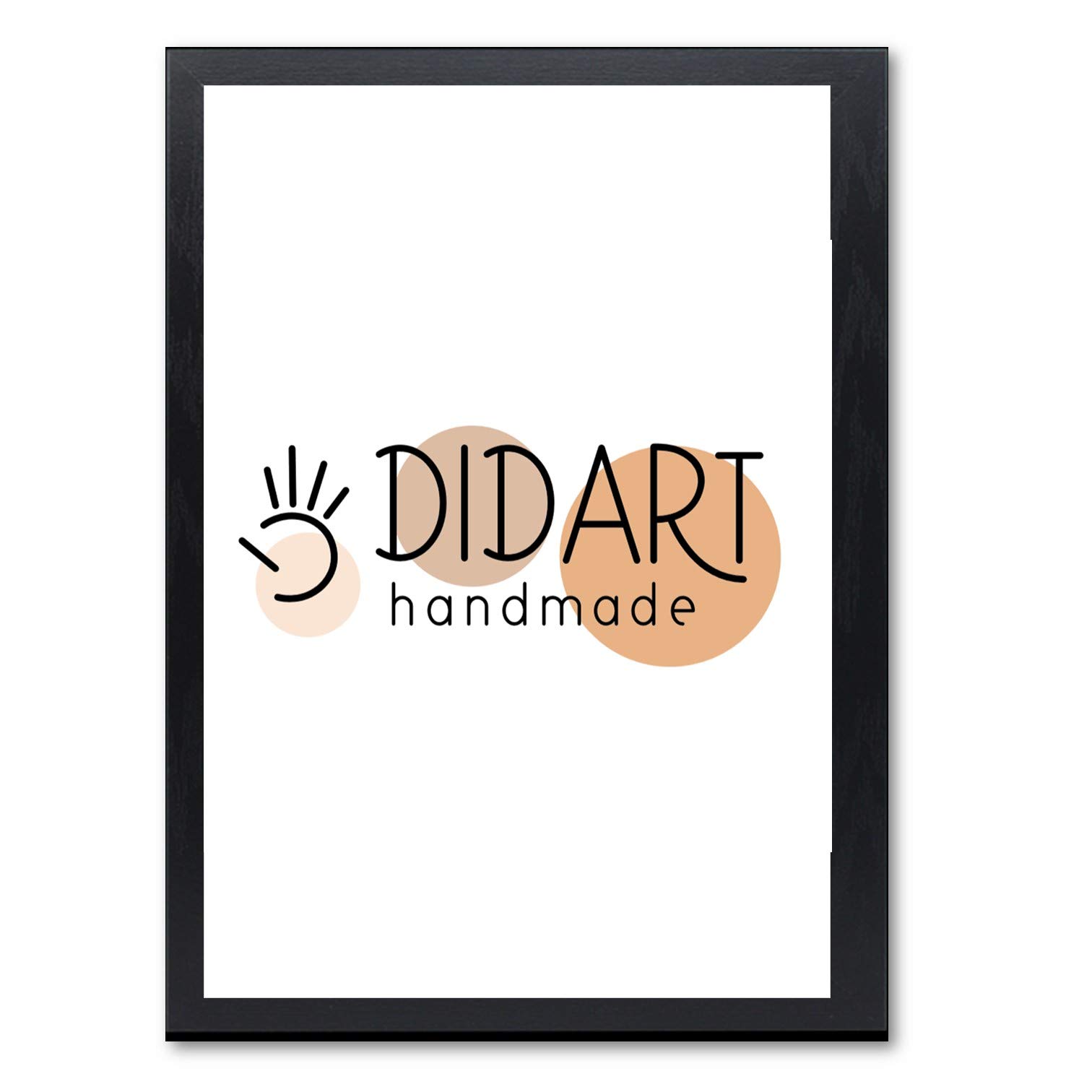 Libro Firmas Boda, Cuadro de Huellas Personalizado, Regalo Original para Novios, Incluye Marco de Madera 3 Colores, Tintas e Intrucciones. (Huellas Sidecar, 50 X 60 CM)
