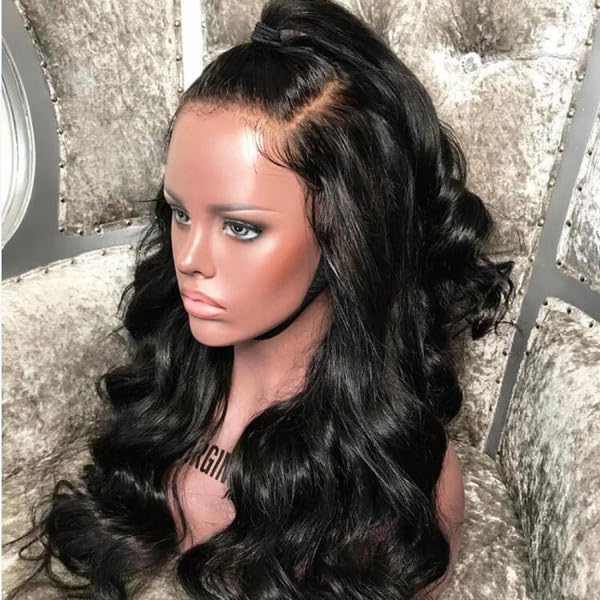 BW Single Knot HD 13x6 Lace Front Wigs Human Hair 250 Density Real HD Lace Frontal Human Hair Wigs (BW Single Knot HD WIG, 30)