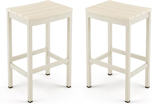 Miniatura 27 de Juego de mesa y sillas de altura de barra para exteriores, 3 piezas con parte superior negra y patas de bronce para patio, con mesa superior alta