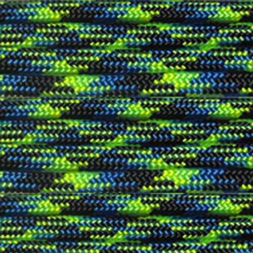 Paracord Planet 100 Foot Hanks of 550 Type III 7 Strand Paracord (Aquatica 100 Feet)