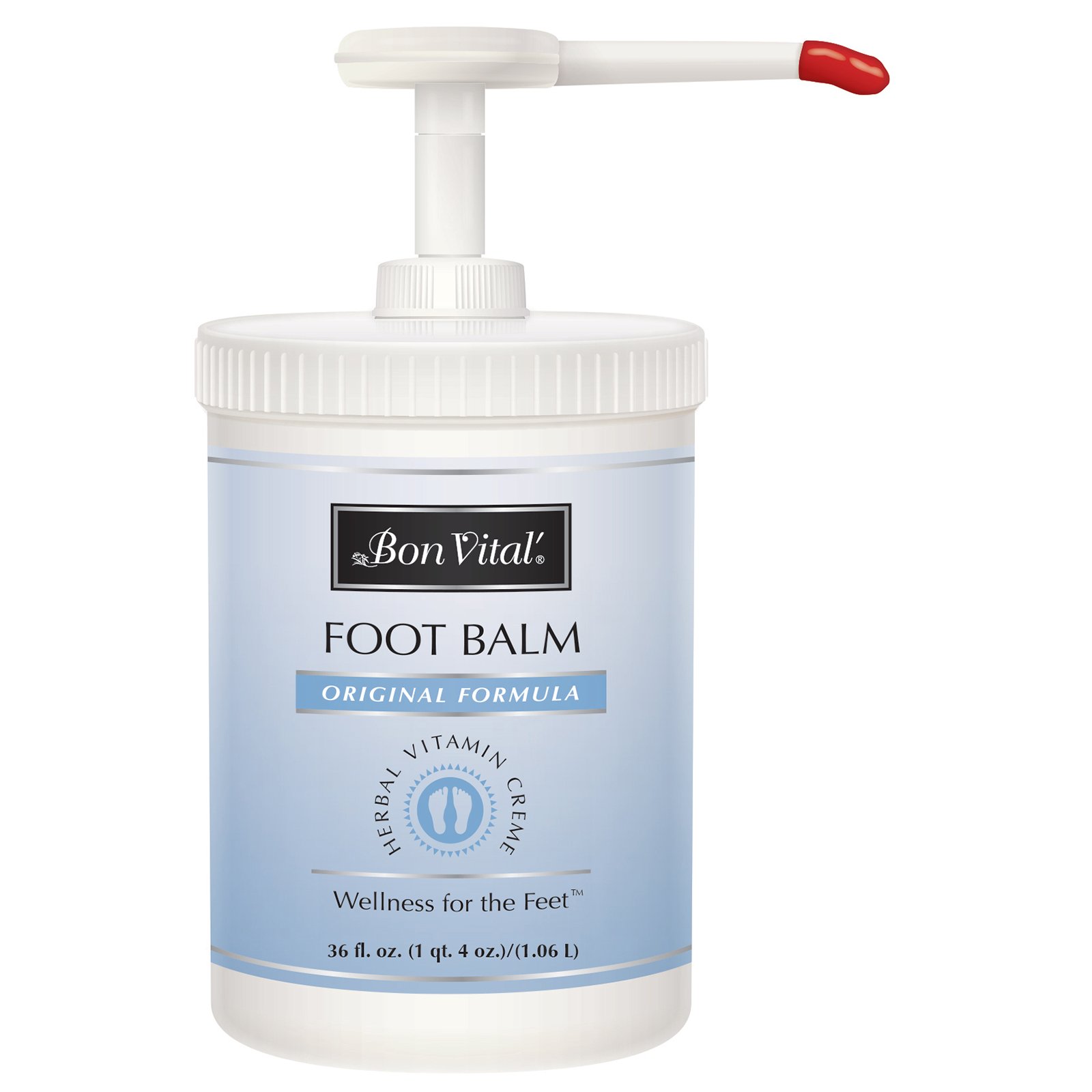 Buy Bon Vital' BVFB36Z Original Foot Balm for Dry Cracked Feet and