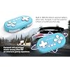 ShanWan Bluetooth-Gamepad Mini-Wireless-Controller für Switch Windows Android iOS und PS 4 (Blau)