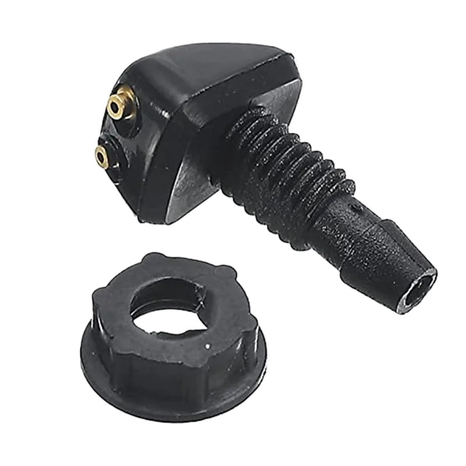 Pacgydk One Color Car Windshield Nozzles Vehicle's Windshield Washer Nozzle With Straight Pillar Nozzle