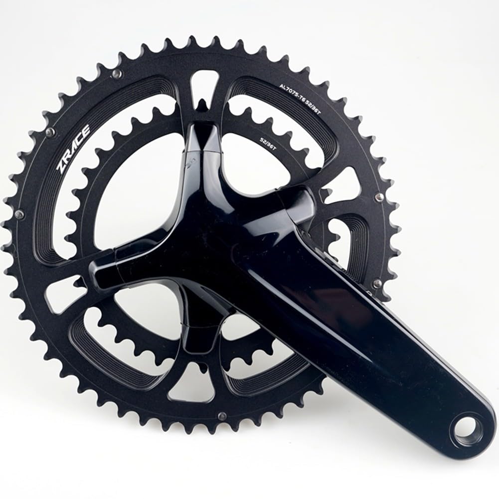 FACAIIO Plateau double 110BCD pour vélo de route Shimano 105 R7000 R8000 FC-R9100, 50-34T Aluminium 7075-T651