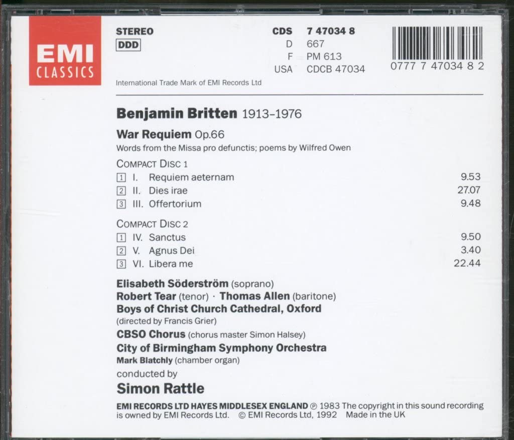 War Requiem, Op.66