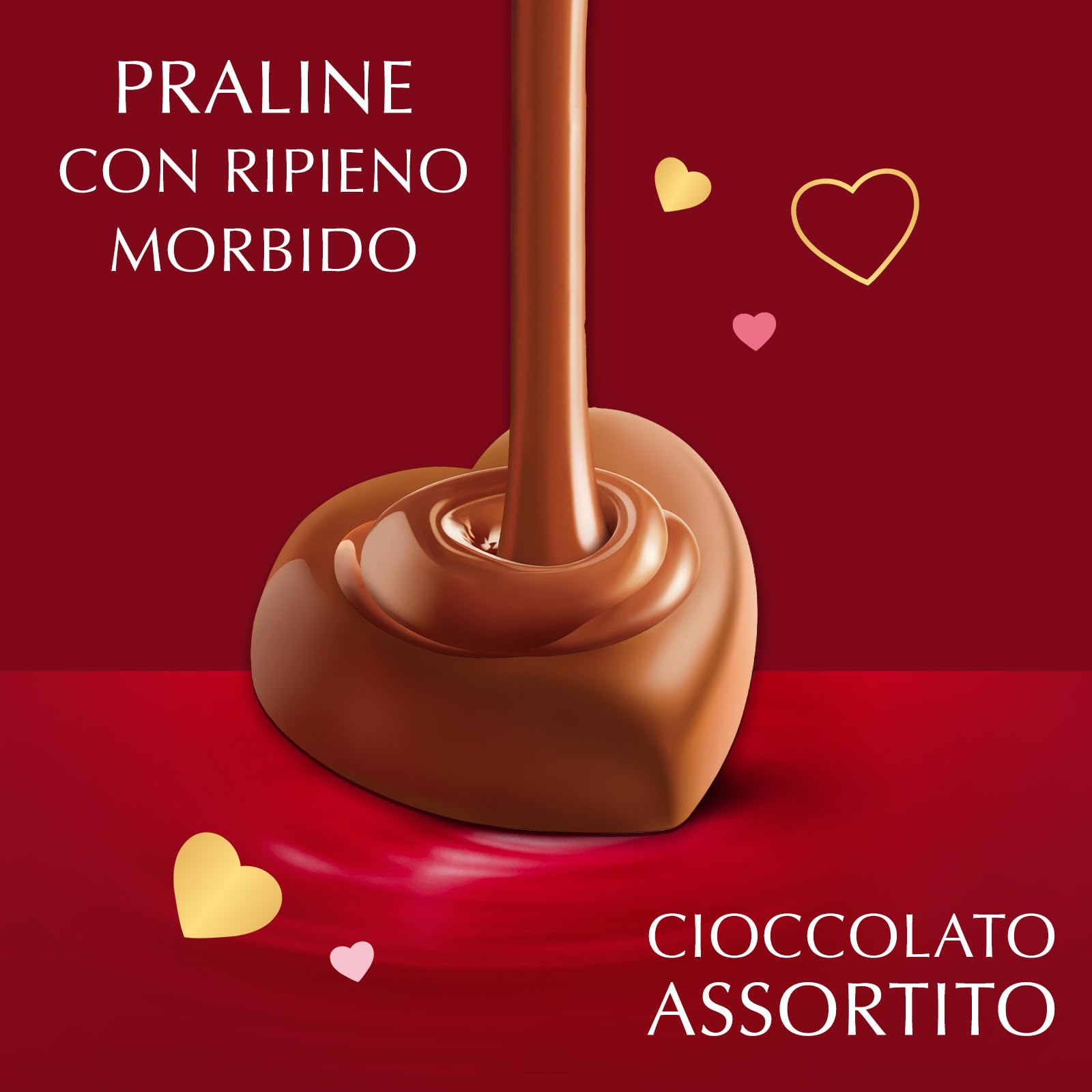 Lindt San Valentino Scatola Regalo a Forma di Cuore Assortita con cioccolatini Lindor, Formato 178 g