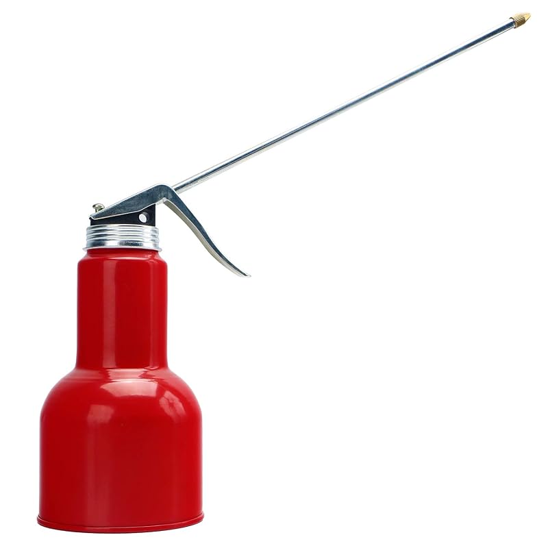 Bomba Manual de Óleo de Alta Pressão HUAXIU com Bico Metálico de 24,5 cm e Capacidade de 500 mL