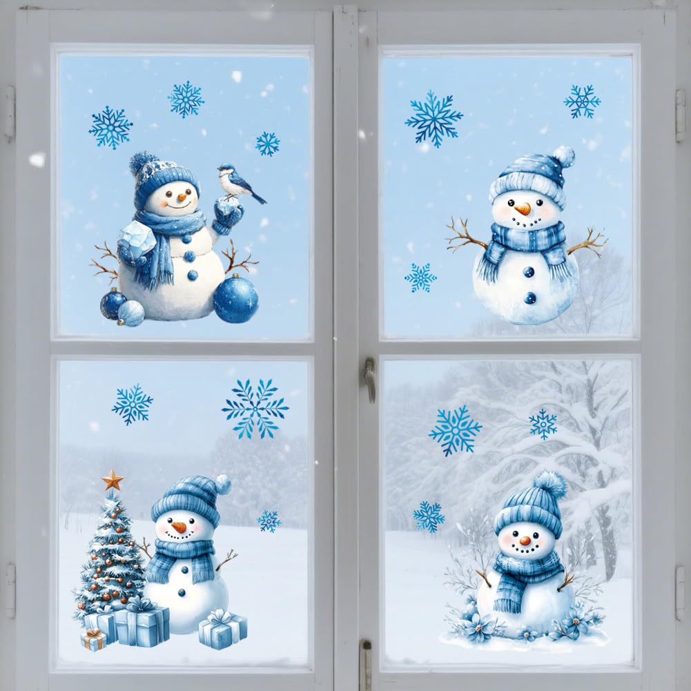 Peacoblue Window Static Cling Decal Sticker Double-Sided for Large Glass Car Windows, 1 Sheet Coffee 47.2"x11.8" Waterproof Removable Window Decal for Home Office Classroom Decoration